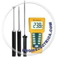 AR-9279 Термометр электронный портативный Т=(-50…300)°С, Lдат.=165мм,Точн.=1°С, Тип входа=п/п