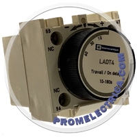 LADT4 Дополнительный контактный блок с задержкой на включение 10-180 сек, 1НО+1НЗ, Schneider Electric