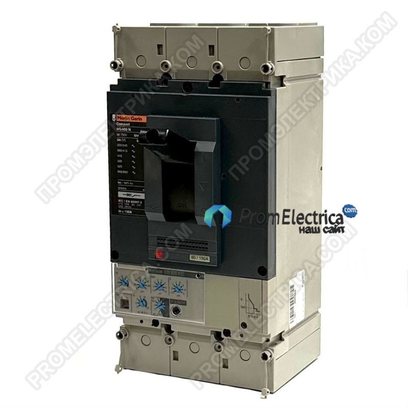 32725 Автоматический выключатель Compact NS400N, 400A c электромагн. расцеп STP53UE