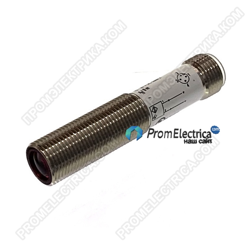 BOS01TW Датчик оптический (излучатель) М12, 8м, разъем М12 4 pin BOS 12M-X-RS10-S4