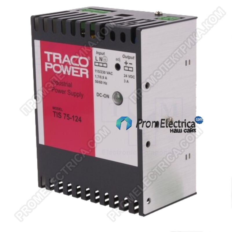 TIS 75-124 Импульсный источник электропитания 75 W, Traco Power