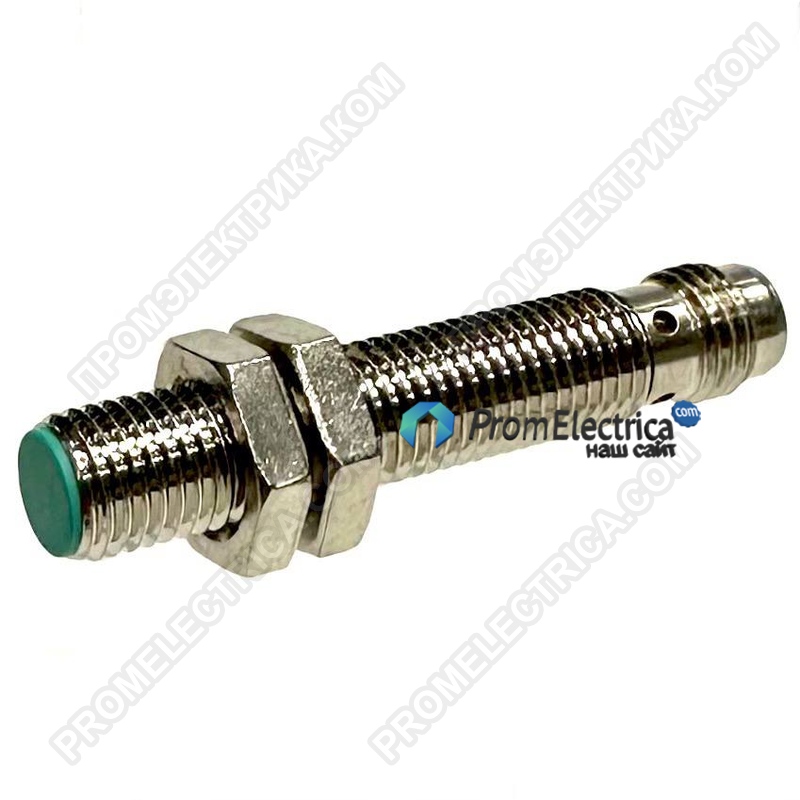 IFRM 08P37A1/S35L Индуктивный датчик корп. алюминий M8х46 мм, PNP, NC, 10-30 В, зона 2 мм, разъем Baumer Electric