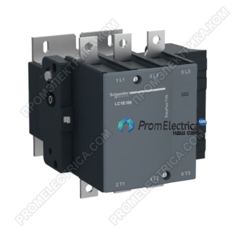 LC1E250M5 Контактор 3- полюсный, 250А, 220 VAC