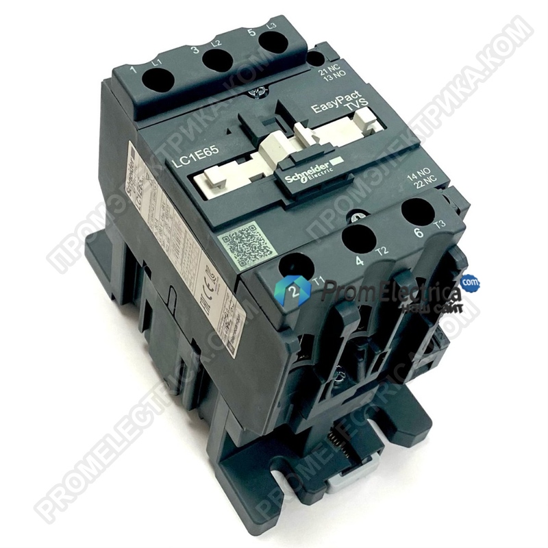 LC1E65F7 Контактор 3- полюсный, 65А, 110 VAC