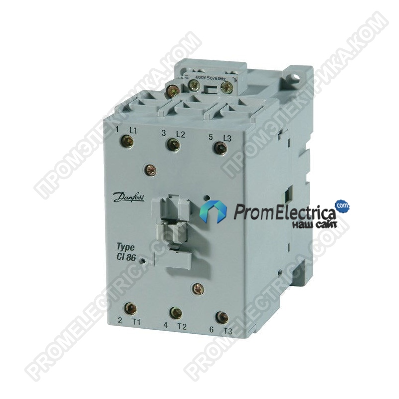 CI-86-230VAC Контактор 3х полюсной, 85А, 230VAC, 3НО, Danfoss