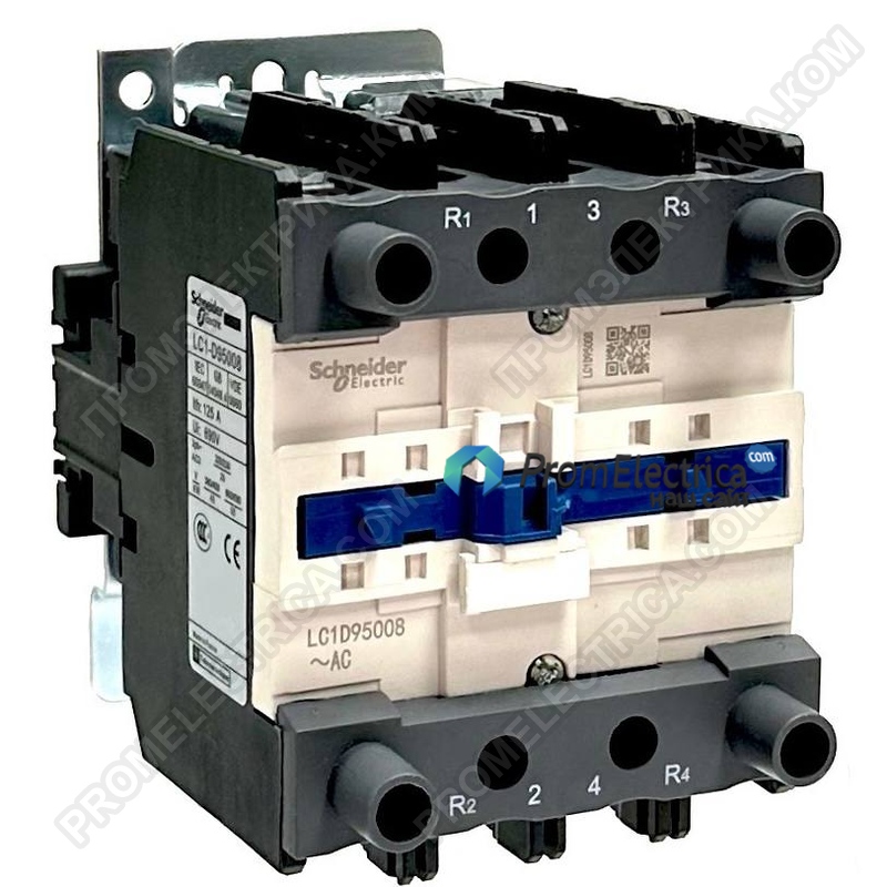 LC1D95008P7 Контактор 4-полюсный, 125А, 230 VAC Schneider Electric