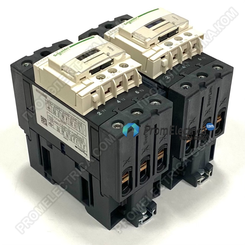 LC2D65AP7 Контактор реверсивный 3-полюсный, 65A, 230VAC Schneider Electric (СБОРКА)