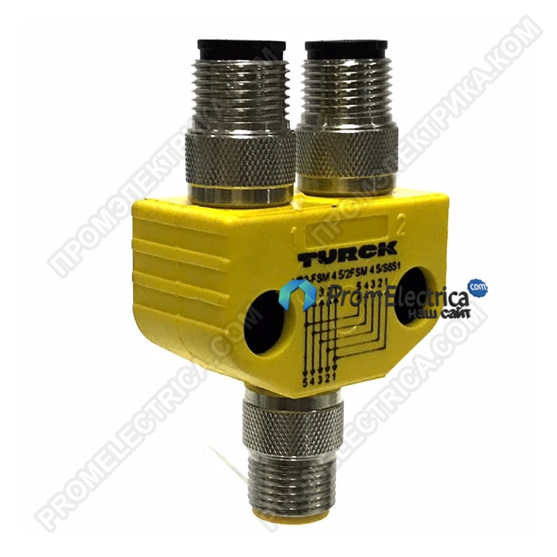 VB2-FSM 4.5/2FSM 4.5/S651 Множитель Штекер 4PIN+2 Штекера 4PIN