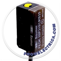 FEDK 10P3101/KS35 Оптический датчик, лучевой, дист. 6м., PNP, 10-30VDC, разъем М8 Baumer