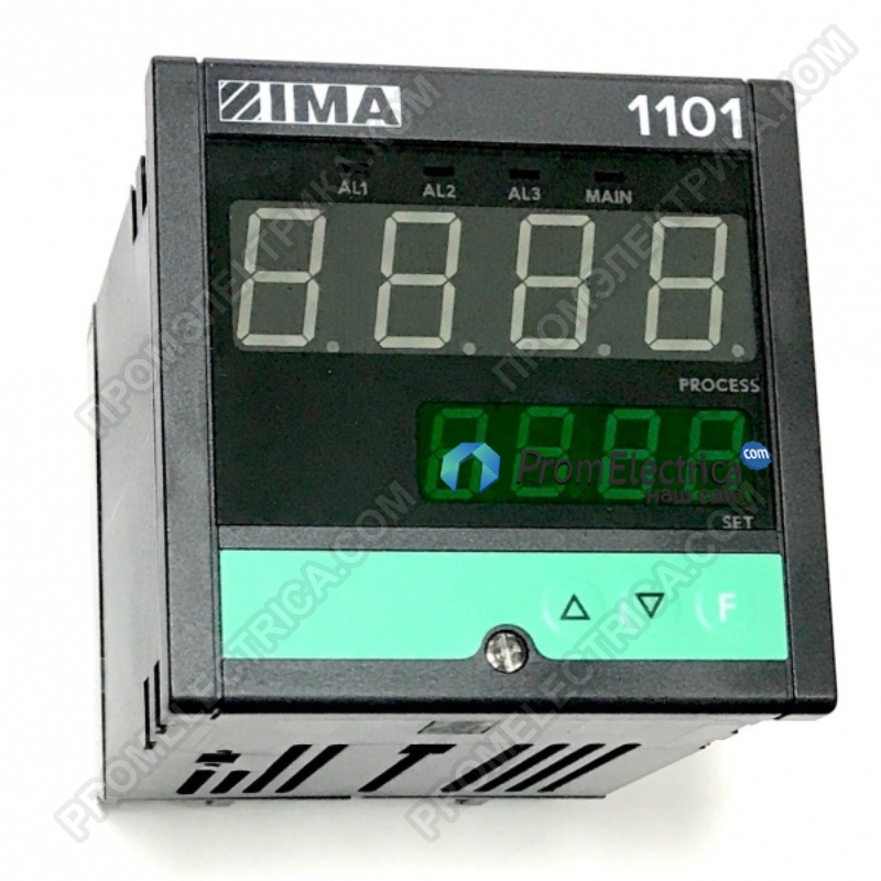 1101-R0-1R-0-1-P97 Регулятор температуры 96х96 мм, 100...240VAC, 50/60Hz 6VA Gefran