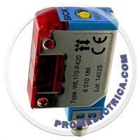 6010186 Рефлекторный фотодатчик, 0,1-0,8м, PNP, IP67, 700 Гц, M8 WL170-P420