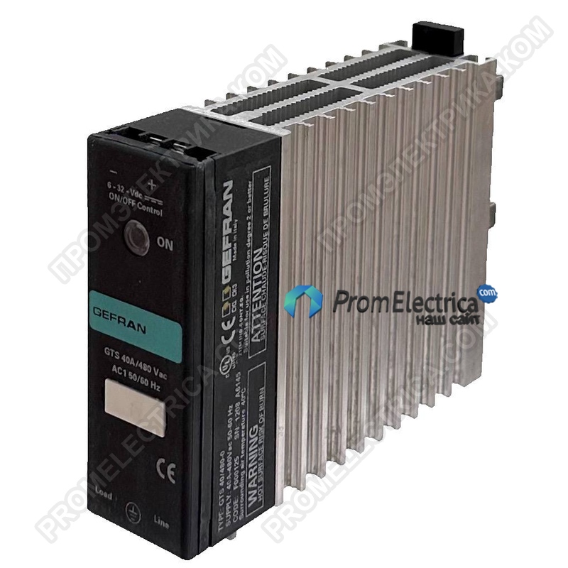 GTS40/480-0 Твердотельные реле F000125 40 Amp 480 Vac 6-32Vdc