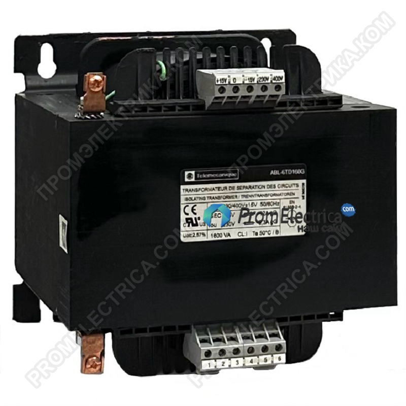 ABL6TD160G трансформатор 230-400 2X115V 1,6KVA Schneider Electric