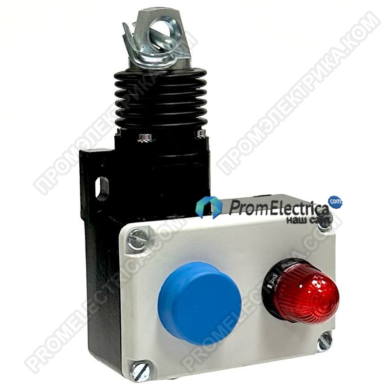 3SE7140-1BD04 ТРОСОВЫЙ ВЫКЛЮЧАТЕЛЬ МЕТАЛЛКОРПУС. 1X M16X1. 5 1НО+1НЗ. С ФИКСАЦИЕЙ СОГЛАСНО EN418 РАЗБЛОКИРОВКА КНОПКОЙ С LED-ЛАМПОЙ 24VDC. КРАСНАЯ