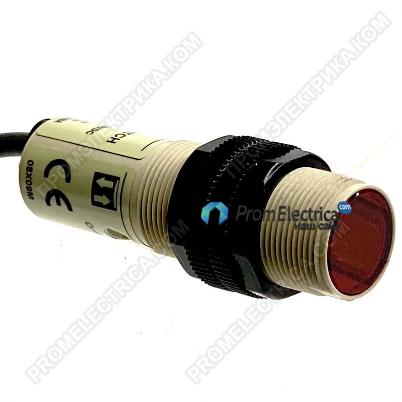 E3F2-R4B4F-P1 Фотодатчик рефлекторного типа, дистанция 4 м, PNP, пластик, разъем М12, Omron