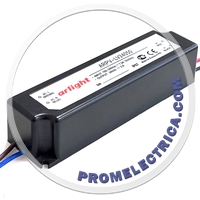 ARPV-LV24050 Герметичный IP67 блок питания для светодиодных изделий 24V, 2.0A, 48W, гальваническая развязка