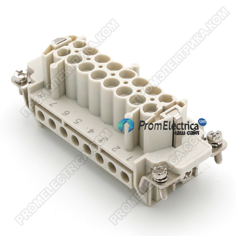 7316.6005.0 GWconnect Гнездо 16 контактов + земля, 16 Ампер 500 Вольт Molex 936010263