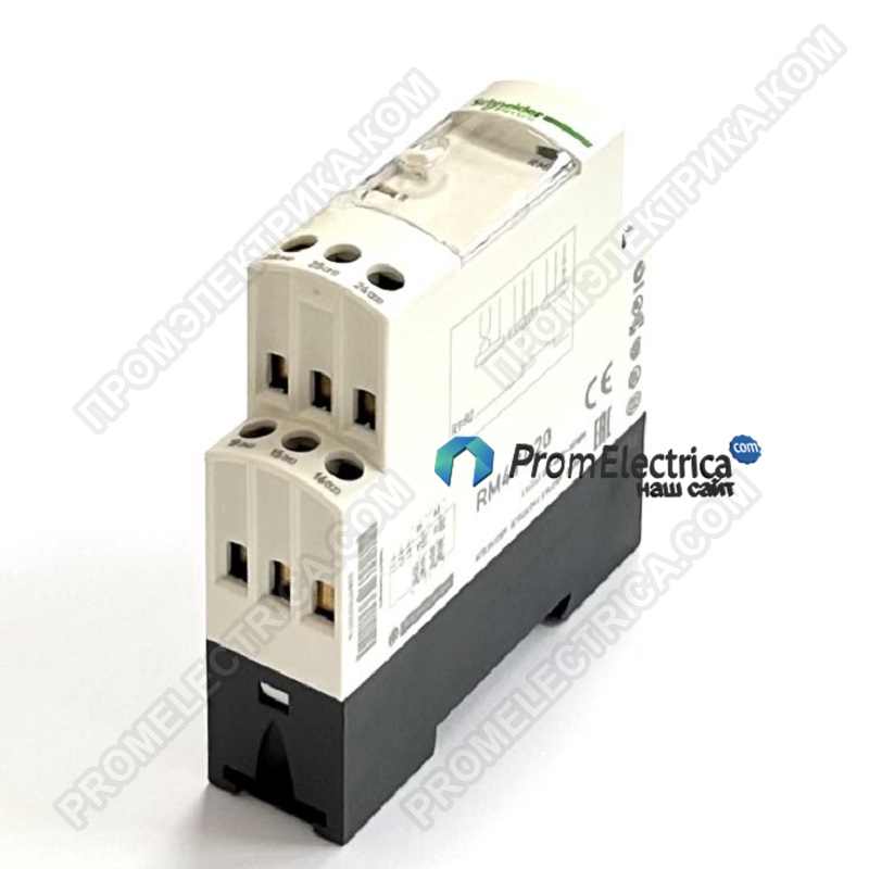 RM4TG20 РЕЛЕ 3 ФАЗНОЕ 200/500В НО (max 10)