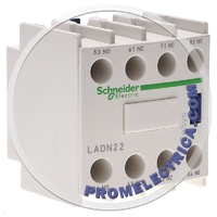 LADN22 Дополнительный блок контактов 2NO+2NC Schneider Electric ( аналог LA1DN22 )