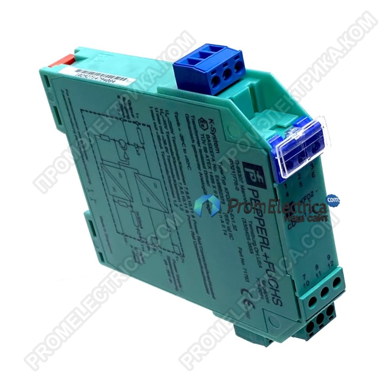 KFD2-CD-EX1.32 Барьер искробезопасности 24 V DC, IP20, винтовые клеммы