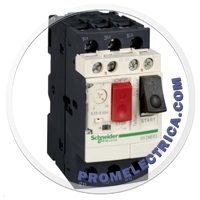 GV2ME08AE11TQ Автоматический выключатель с допконтактами НО+НЗ, 2,5-4А, 22 кВатт, Schneider Electric