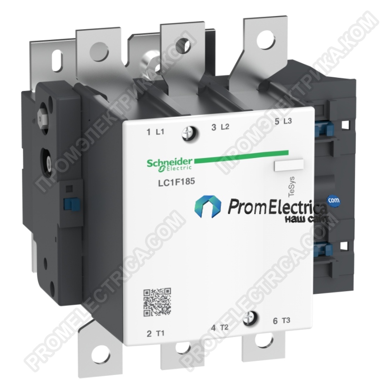 LC1F185 Контактор 3-полюсный, 185А, без катушки Schneider Electric