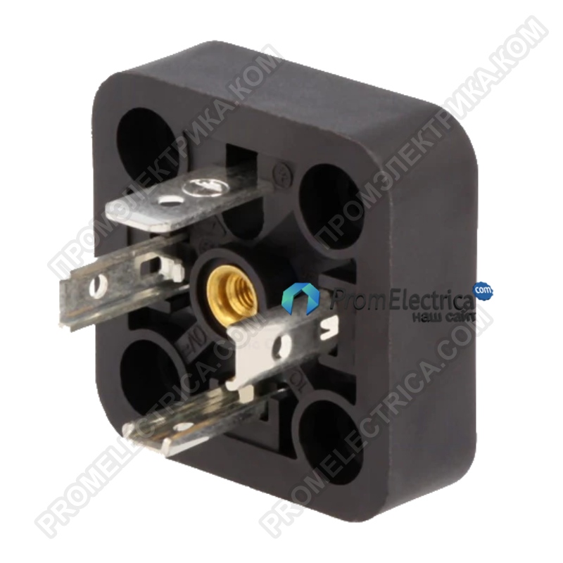 GSA3000A DIN43650, A, 3+1, шаг 18 мм., 400V AC/DC, Блочный разъем