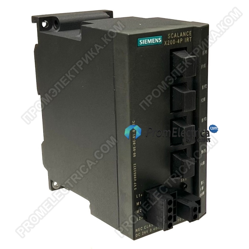 6GK5200-4AH00-2BA3 Управляемый IE коммутатор, 4 X 10/100Мбит/С POF SC RJ порта SCALANCE X200-4PIRT