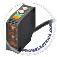 E3JK-DR13 Датчик фотоэл. прямоугольный, ИК-свет, диффузный, 2.5м, AC/DC, Реле, 