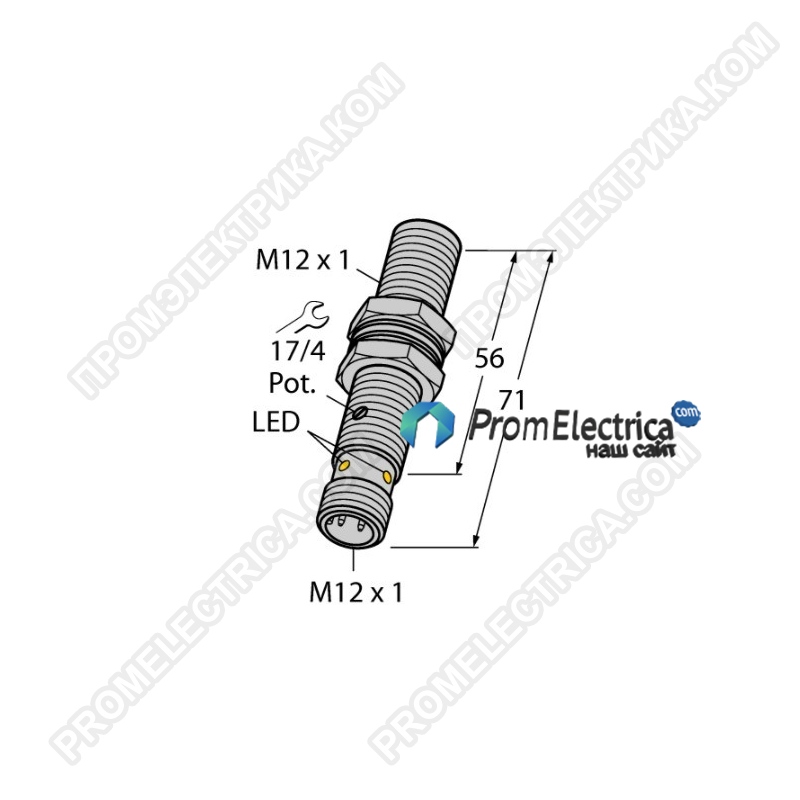 BC3-M12-AP6X-H1141 | 2601011 емкостной датчик