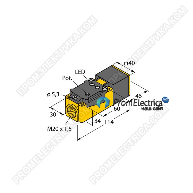BC20-CP40-VP4X2 | 25160 емкостной датчик