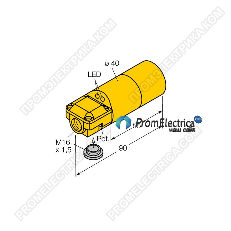 BC20-K40SR-FZ3X2 | 23103 емкостной датчик