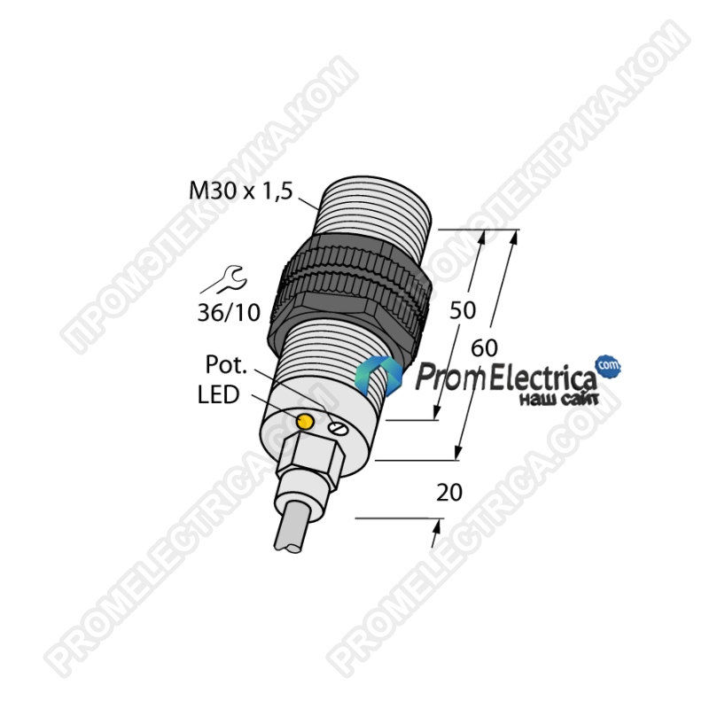 BC10-PT30-VP4X2 | 2507010 емкостной датчик