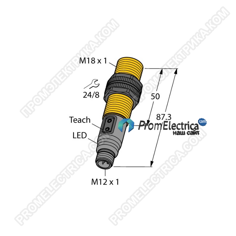 BCT5-S18-UP6X2T-H1151 | 2101100 емкостной датчик