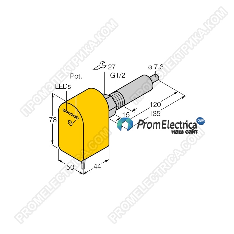 FCS-G1/2A4P-AP8X/L120 | 6870026 датчик потока
