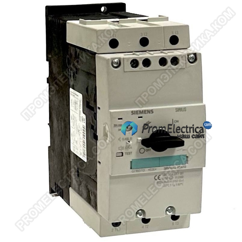 3RV1042-4DA10 АВТОМАТИЧЕСКИЙ ВЫКЛЮЧАТЕЛЬ ТИПОРАЗМЕР S3 A-РАСЦЕПИТЕЛЬ 18..25 A. N-РАСЦЕПИТЕЛЬ 300 A. ДЛЯ ЗАЩИТЫ ДВИГАТЕЛЕЙ. КЛАСС 10. ВИНТОВЫЕ ЗАЖИМЫ. ПОВЫШЕННАЯ ОТК
