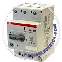 1SAM151000R1013 Автоматический выключатель для защиты двигателя 20.0A 50kA MS225 диапазон 16-20А ABB