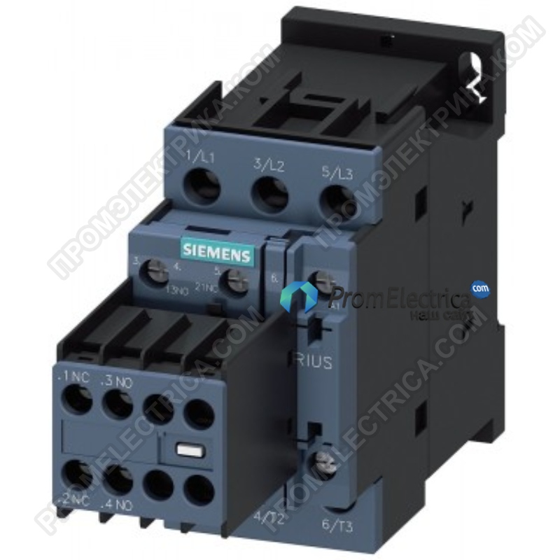 3RT2025-1AP04 КОНТАКТОР, 3 ПОЛ., AC-3, 7.5КВТ/400В, БЛОК-КОНТАКТЫ 2НО+2НЗ, НОМ. НАПРЯЖЕНИЕ УПРАВЛЕНИЯ 230В АС 50ГЦ, ТИПОРАЗМЕР S0, ВИНТОВЫЕ КЛЕММЫ, ЗАМЕНЯЕМЫЙ БЛОК-