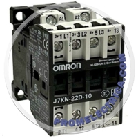 J7KN-22D-10-230VAC Контактор для двигателей серии J7KN, ток двигателя 22 A