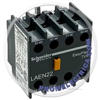LAEN22  Дополнительный контактный блок 2НО+2НЗ, IP20,  -5...55 °C, Schneider Electric