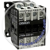 J7KN-22D-01-230VAC Контактор для двигателей серии J7KN, ток двигателя 22 A, напряжение катушки 230 VAC