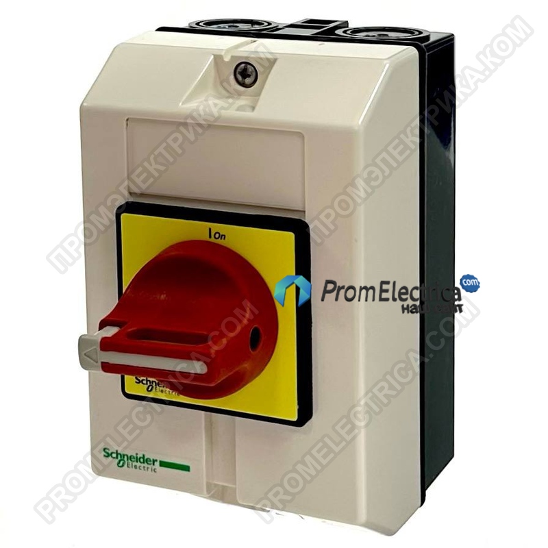 VCF02GE Рубильник Schneider Electric TeSys VARIO 10А 3P, фронтальное исполнение