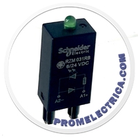 RZM031RB Защитный модуль для всех розеток RXG, Цепь RC, 6…24 В пост тока, Schneider Electric